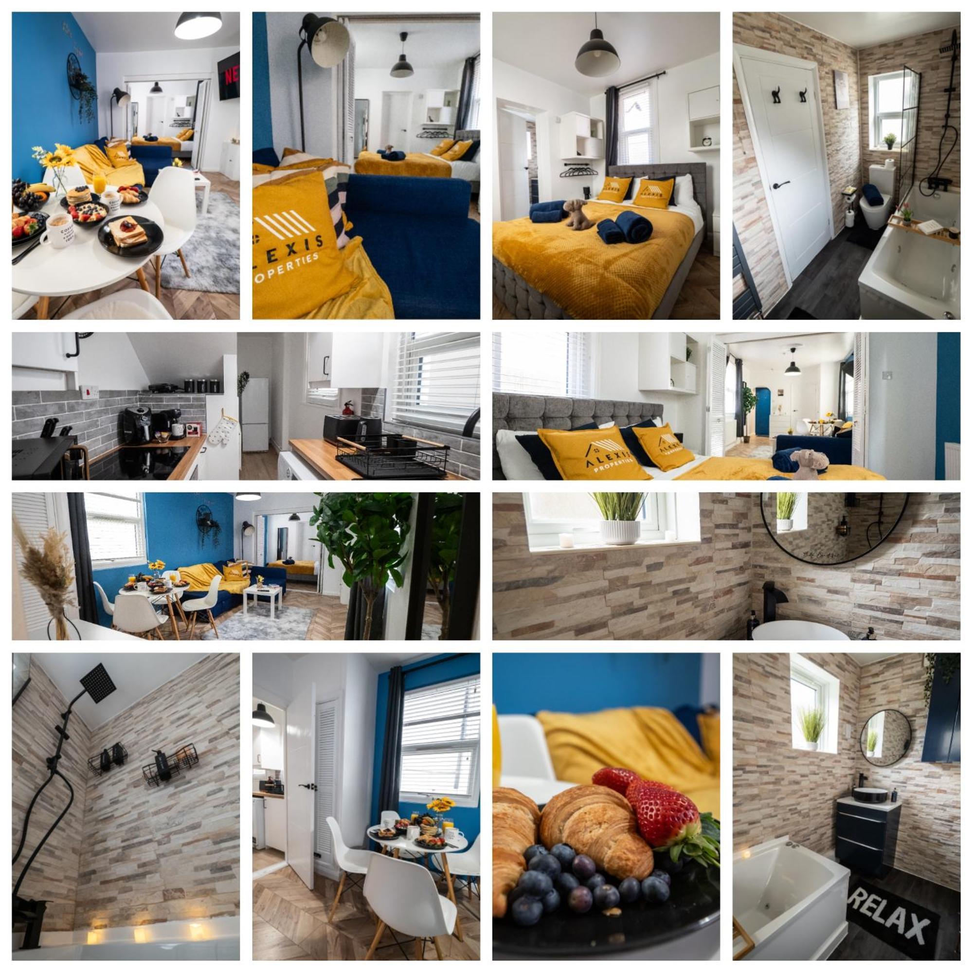 Seaside Retreat: Luxury 1-Bed, Free Parking Apartment พอร์ตสมัธ ภายนอก รูปภาพ